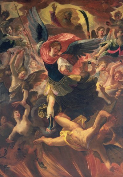 El Arcángel Miguel venciendo al diablo de Antonio Maria Viani